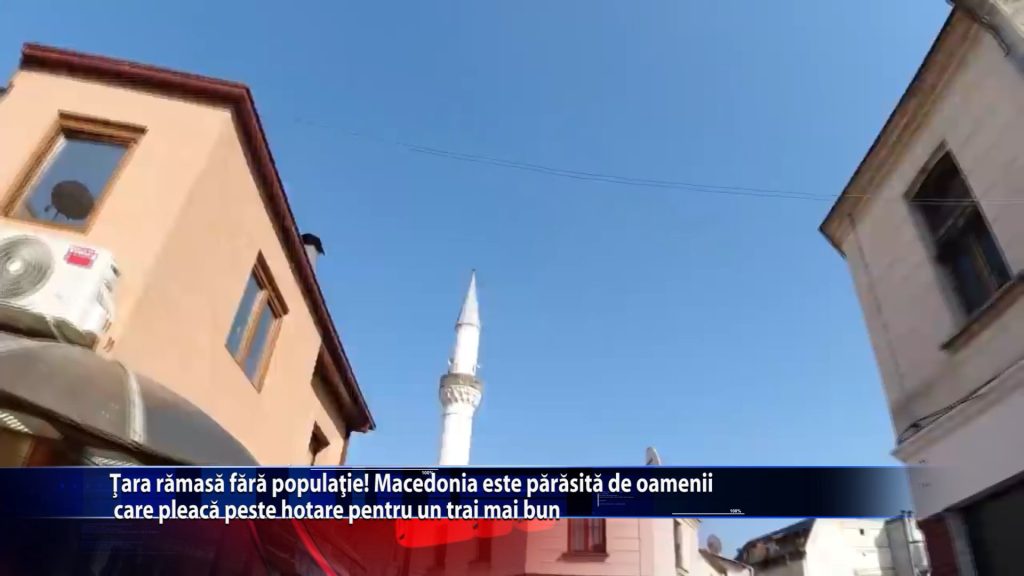 Tara ramasa fara populatie! Macedonia este parasita de oamenii care pleaca peste hotare pentru un trai mai bun. Fenomenul a devenit unul mai mult decat ingrijorator