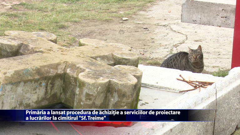 Primaria a lansat procedura de achizitie a serviciilor de proiectare a lucrarilor la cimitirul „Sf. Treime”