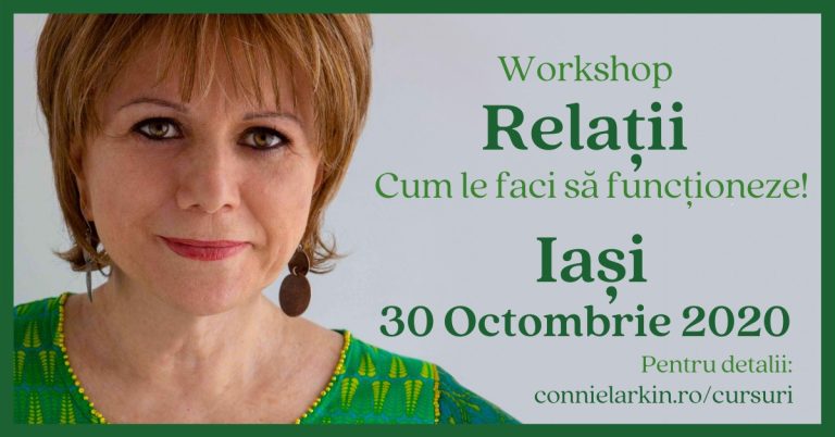 Connie Larkin, lider internațional de educație ontologică, la o nouă întâlnire cu publicul din Iași