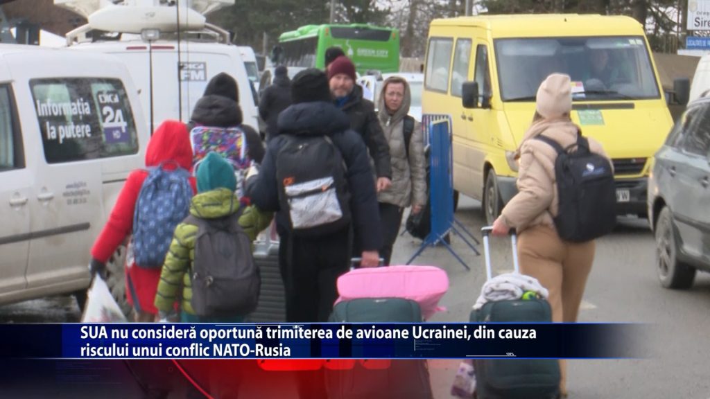 SUA nu considera oportuna trimiterea de avioane Ucrainei, din cauza riscului unui conflict NATO – Rusia