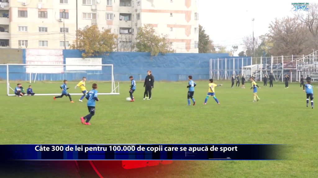 Cate 300 de lei pentru 100.000 de copii care se apuca de sport