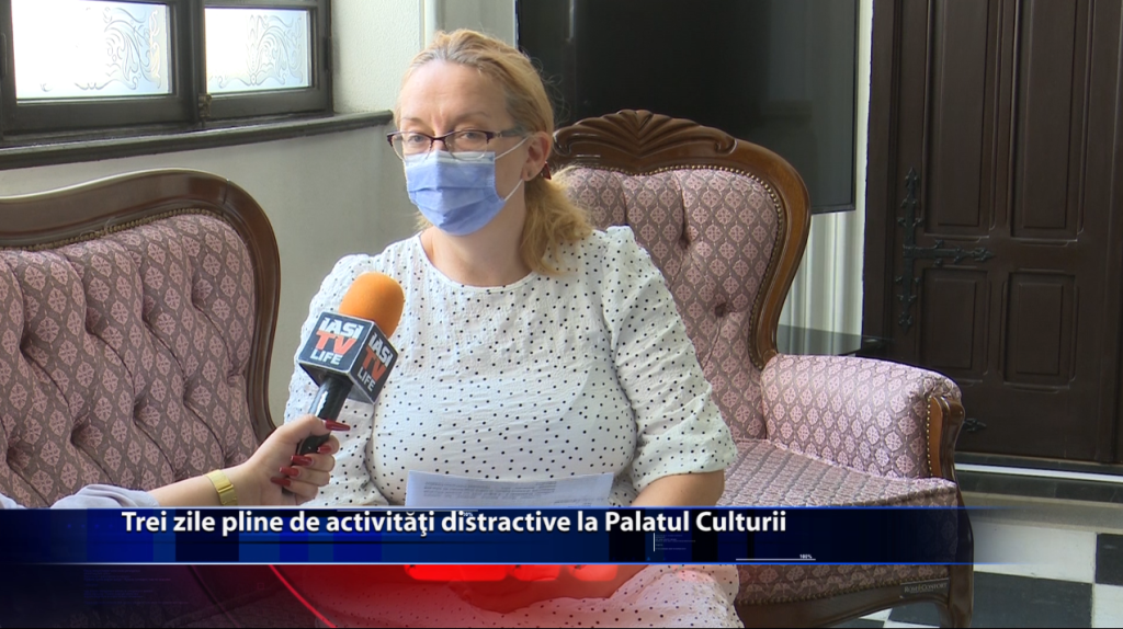 Trei zile pline de activități distractive la Palatul Culturii.