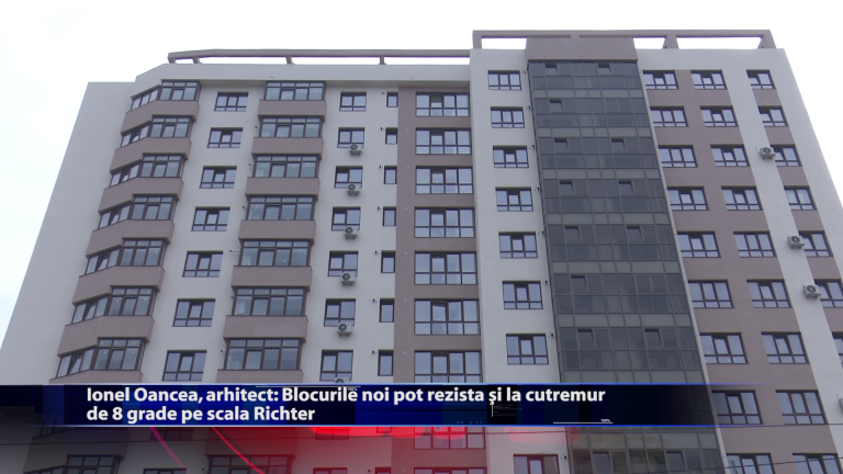 Ionel Oancea, arhitect: Blocurile noi pot rezista si la un cutremur de 8 grade pe scara Richter