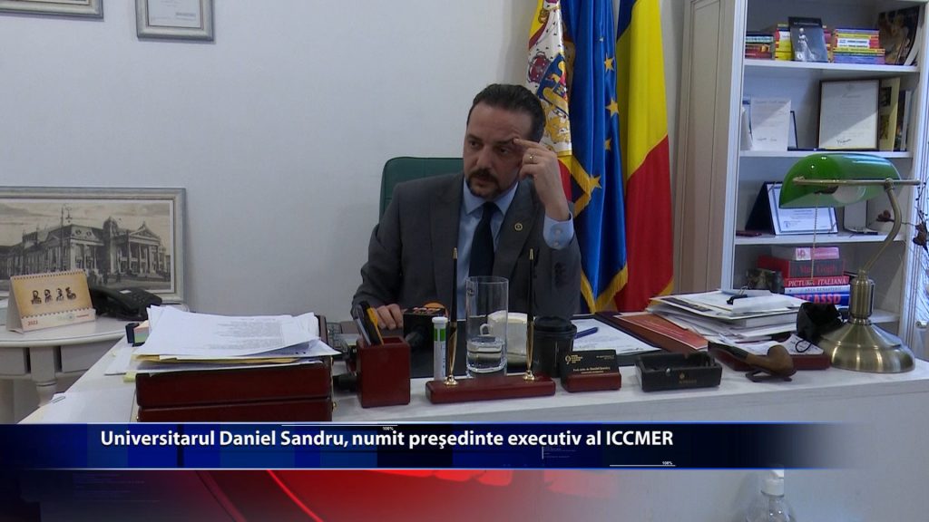 Universitarul Daniel Sandru, numit presedinte executiv al ICCMER