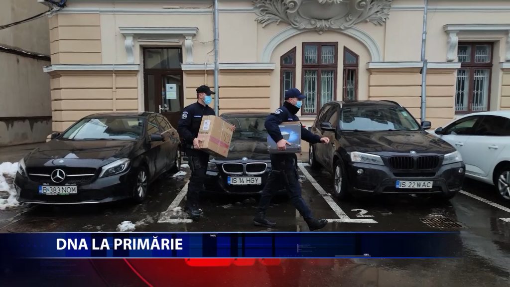 Procurorii DNA Iasi au descins la Primarie si la Politia Locala