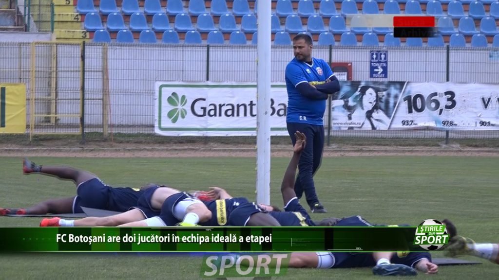 FC Botosani are doi reprezentanti in echipa ideala a etapei. Alin Seroni si Enriko Papa oamenii de baza ai moldovenilor