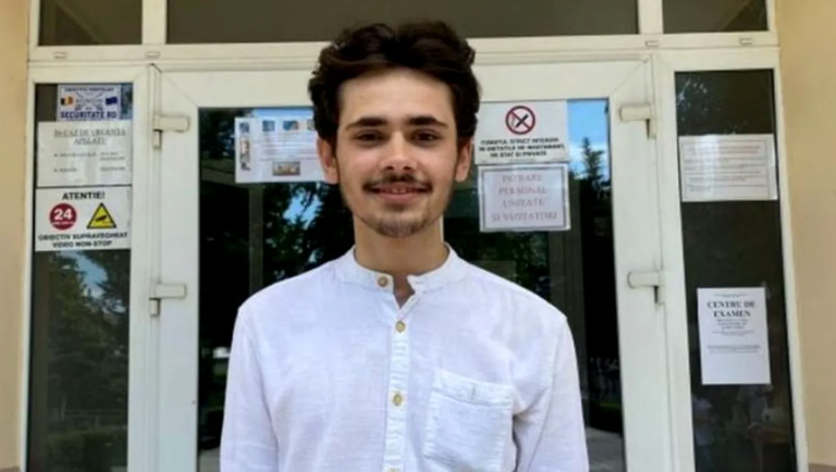 Ionuț Mihai, elevul care a luat 10 la BAC, a făcut naveta zilnic, câte 5 kilometri ca să ajungă la liceu