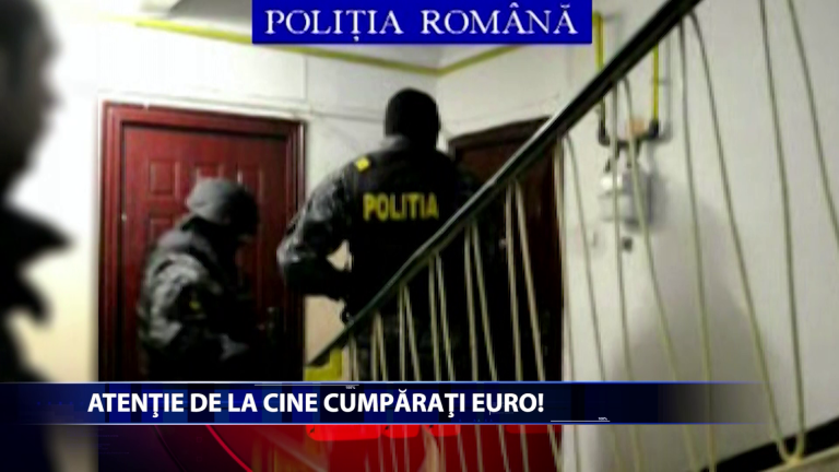 Aproape 90.000 de euro falsi au fost gasiti de politisti in ultimele doua saptamani