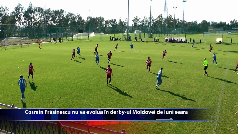 Cosmin Frasinescu nu va evolua in derby-ul Moldovei de luni seara