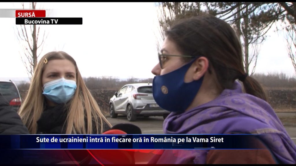 Sute de ucrainieni intra in fiecare ora in Romania pe la Vama Siret