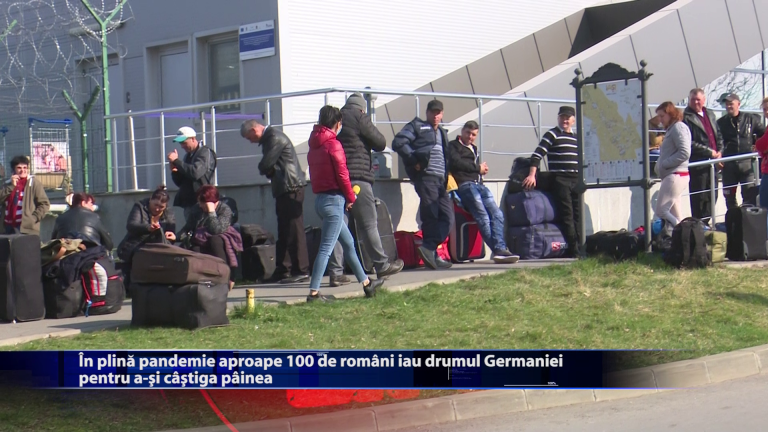 In plina pandemie aproape 100 de romani iau drumul Germaniei pentru a-si castiga painea