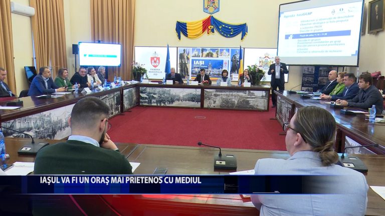 IASUL VA FI UN ORAS MAI PRIETENOS CU MEDIUL