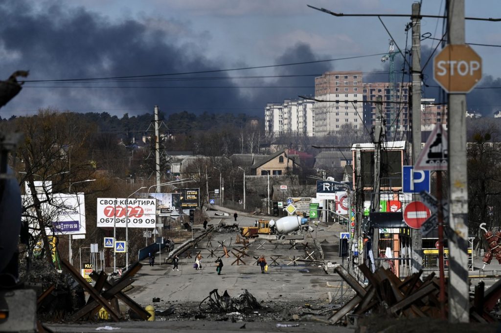 Ucrainenii se întorc la Kiev