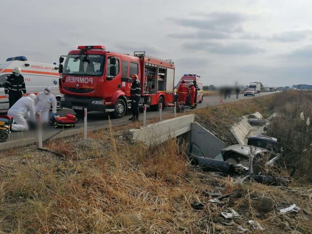 FOTO: Accident înfricoșător! 3 persoane au decedat iar una a fost transportată în stare gravă la spital