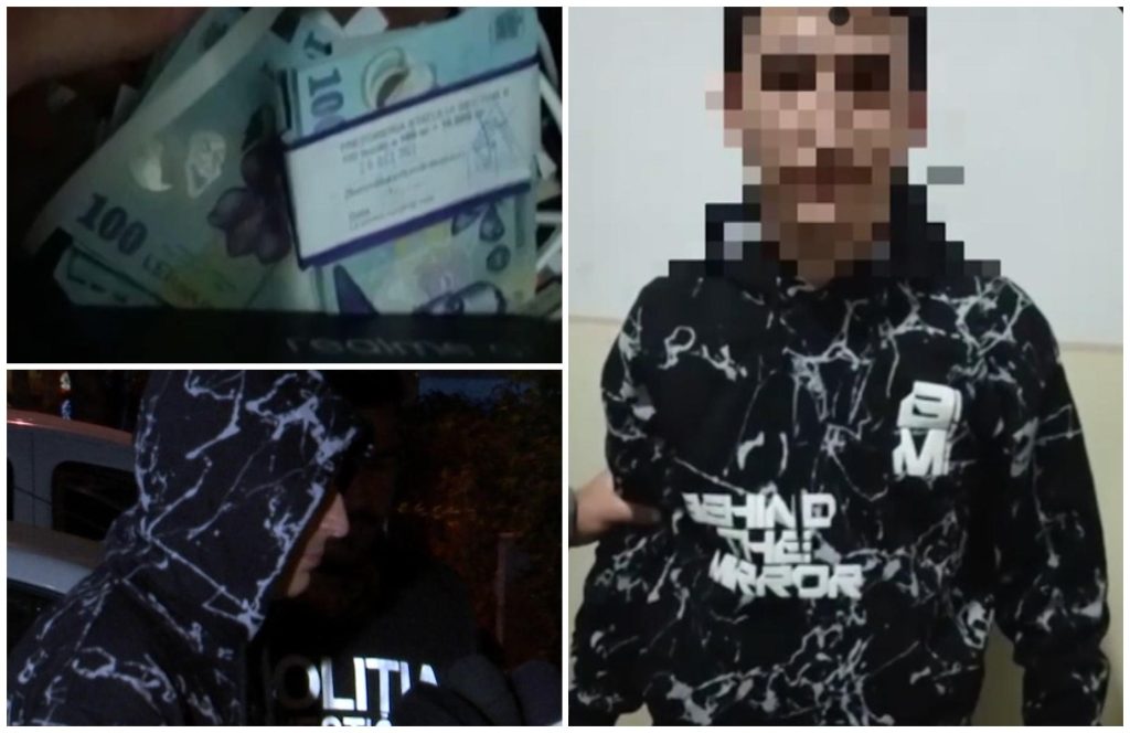 Bărbatul care a furat peste 55.000 de euro din maşina Poştei Române a fost prins! În trei zile a cheltuit 42.000 de lei