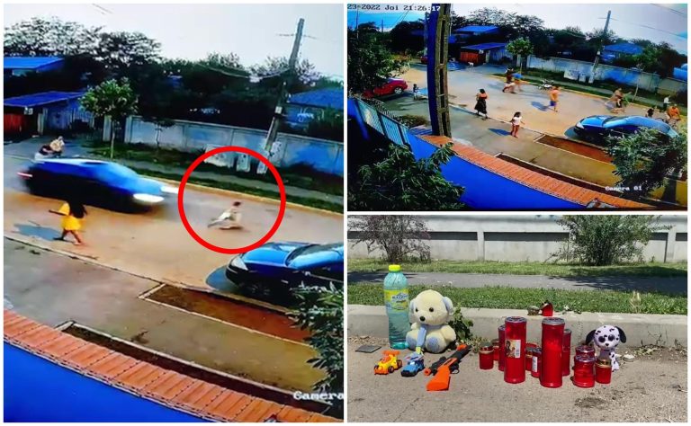 Un copil de 4 ani din Buftea, care se plimba pe trotinetă a fost lovit în plin de o maşină. Băiatul a murit după câteva ore