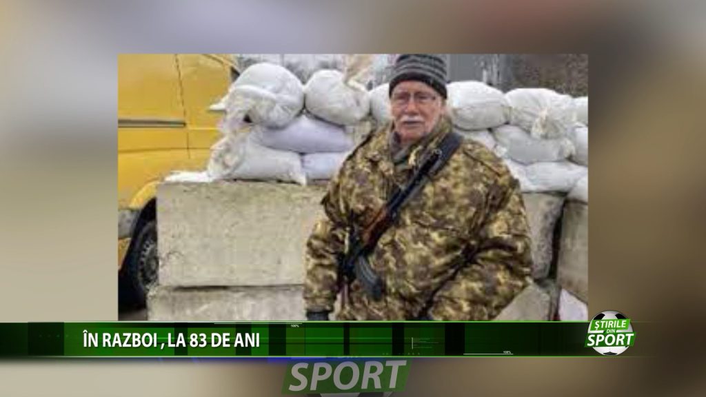 Giorgi Dzhangirian a plecat pe front sa isi apere tara, la 83 de ani. Lui i s-a alaturat si fostul fundas a; celor de la Arsenal, Oleh Luzhnyi