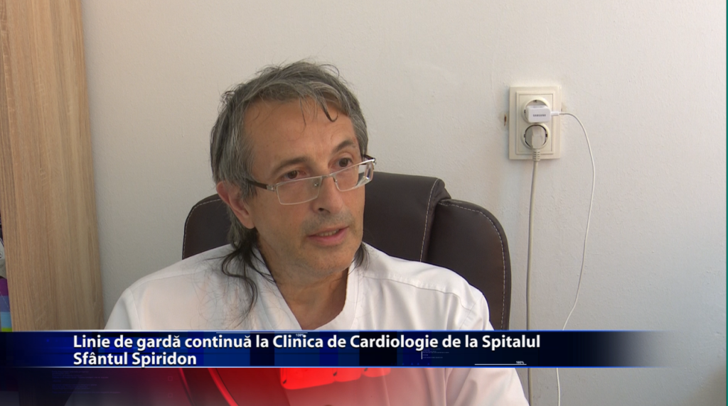 Linie de gardă continuă la Clinica de Cardiologie de la Spitalul Sfântul Spiridon