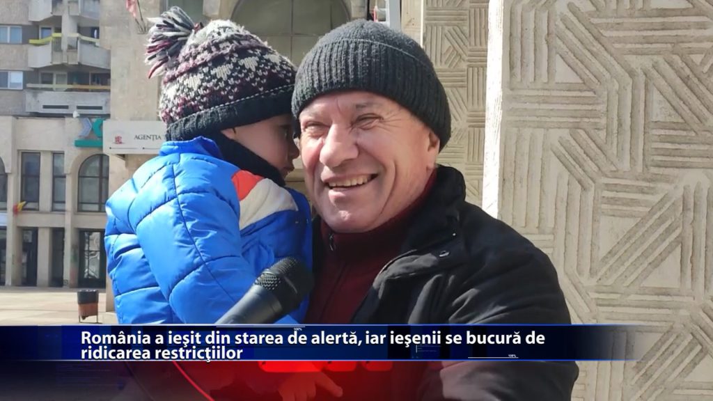 Romania a iesit din starea de alerta, iar iesenii se bucura de ridicarea restrictiilor