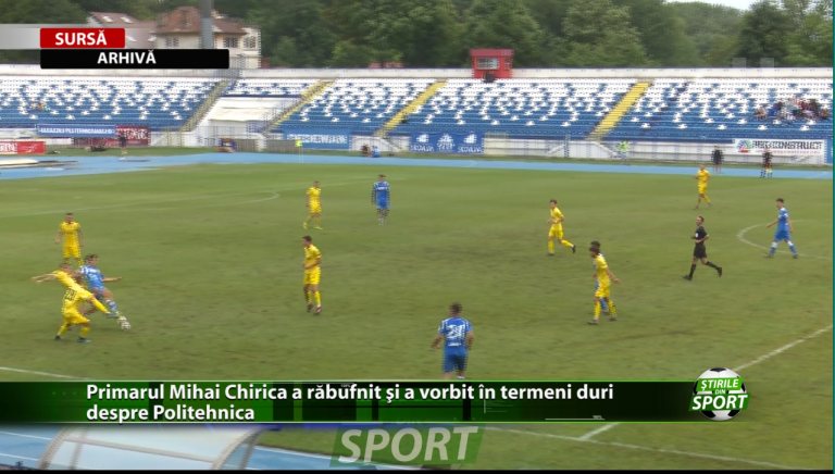 Primarul Mihai Chirica a răbufnit și a vorbit în termeni duri despre Politehnica. Cine este vinovat pentru startul de coșmar?