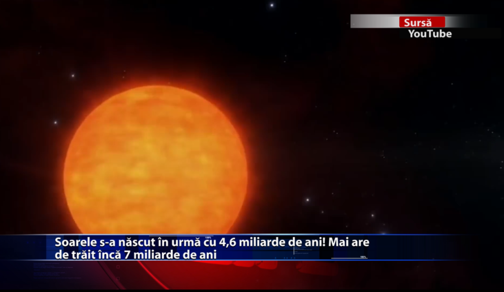 Soarele s-a născut în urmă cu 4,6 miliarde de ani! Mai are de trăit inca 7 miliarde de ani