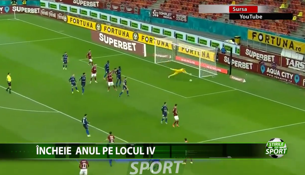 FC Botosani incheie anul calendaristic in primele patru din tara, dupa remiza de la Rapid