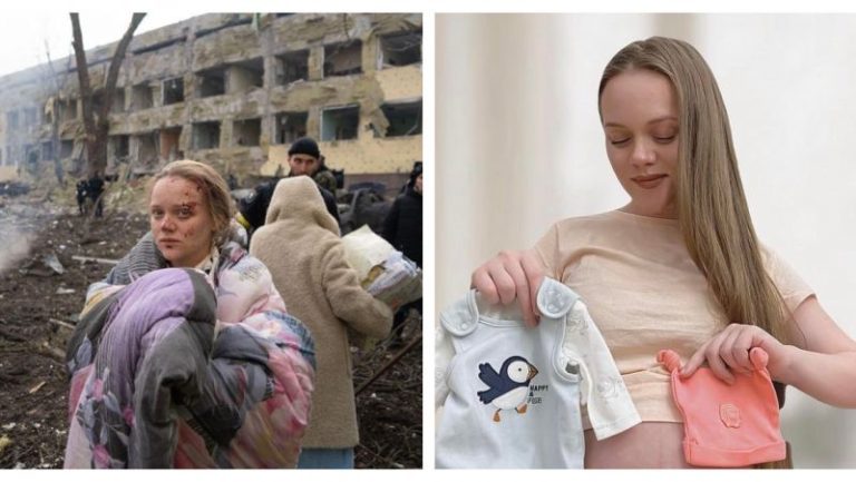 Mariana, femeia însărcinată care a scăpat din bombardamentul asupra maternităţii din Mariupol ranită a născut o fetiţă