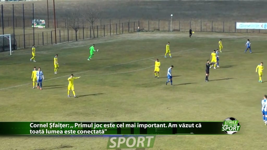 Cornel Sfaiter: „Primul joc este cel mai important. Am vazut ca toata lumea este conectata”