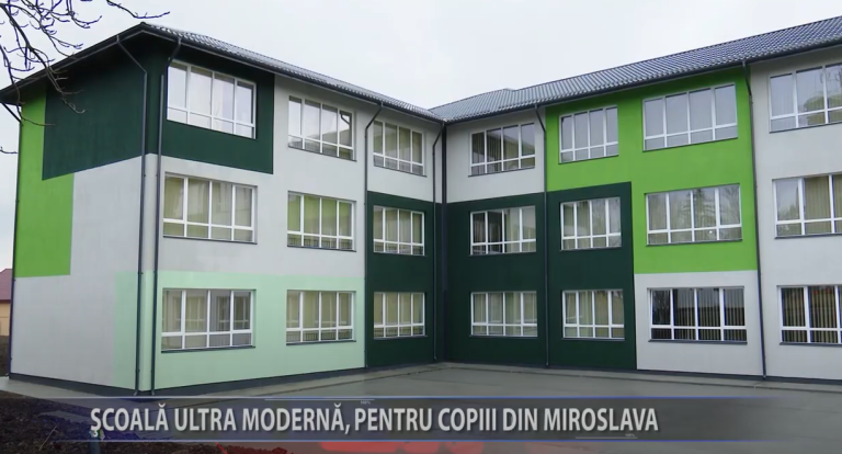Scoala moderna, pentru copiii din Miroslava