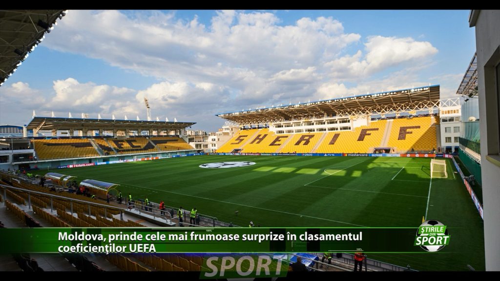 Moldova, printre cele mai frumoase surprize în clasamentul coeficientilor UEFA