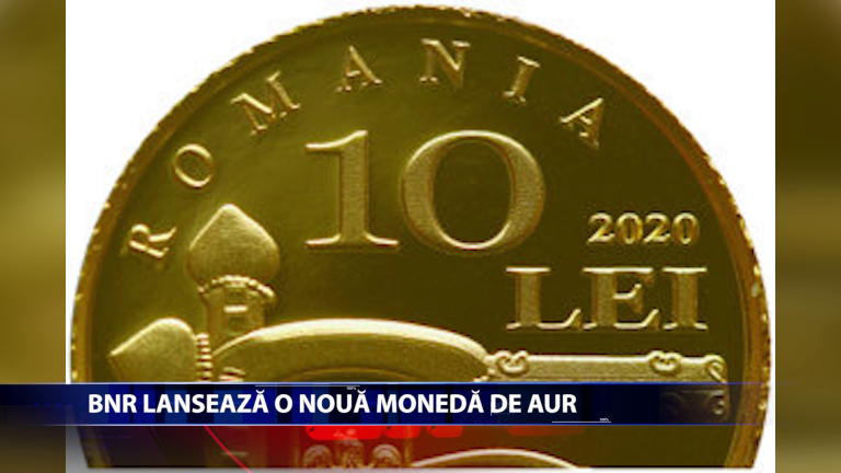 BNR lanseaza in circuitul numismatic o noua moneda, cu tema „Istoria aurului”