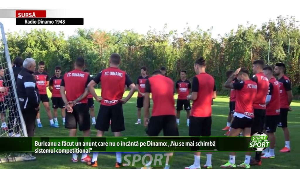 Burleanu a facut un anunt care nu o incanta pe Dinamo: Nu se schimba sistemul competitional. Liga I, ramane cu 16 echipe si in sezonul urmator