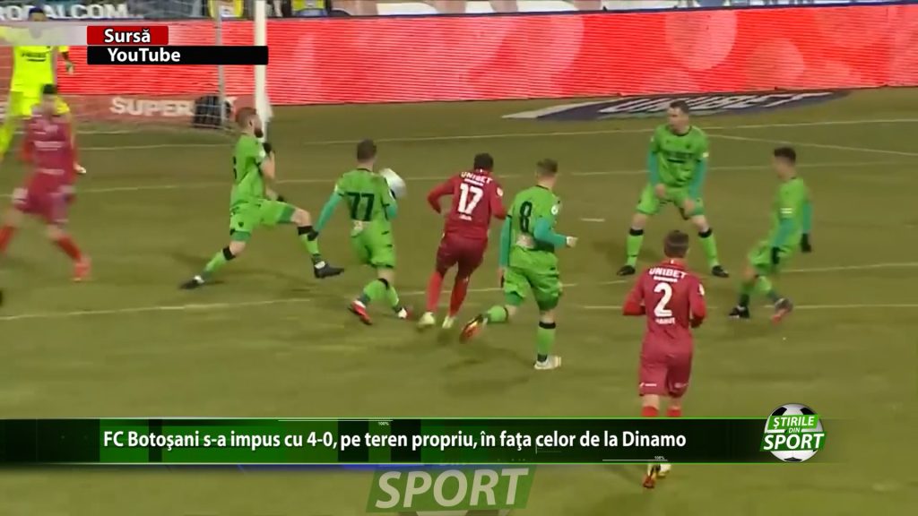 FC Botosani s-a impus cu 4-0, pe teren propriu, in fata celor de la Dinamo. A fost cadoul ideal pentru Marius Criotoru la meciul cu numarul 100