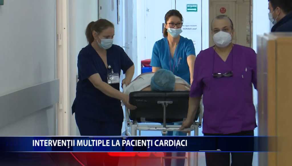 Clinica de Cardiologie a Spitalului Sfantul Spiridon este plina cu pacienti