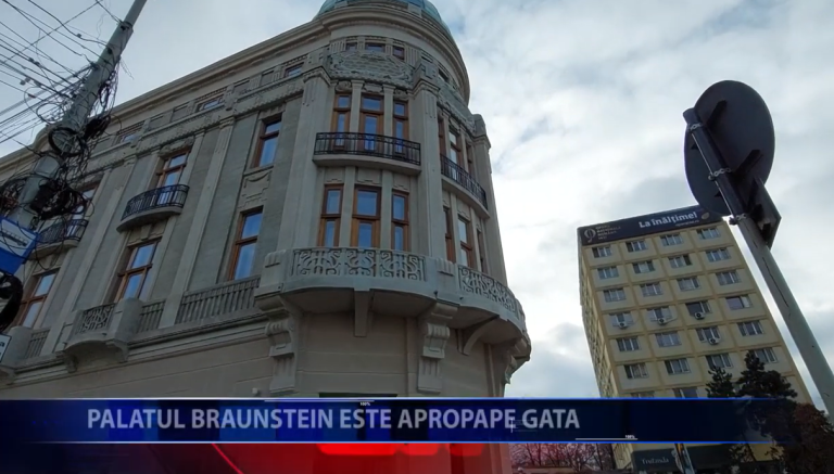 Palatul Braunstein este aproape gata