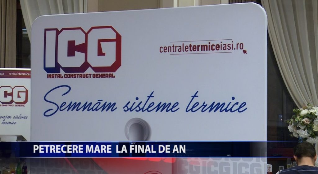 Petrecere mare pentru angajatii unei firmei de instalatii din Iasi!