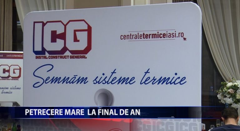 Petrecere mare pentru angajatii unei firmei de instalatii din Iasi!