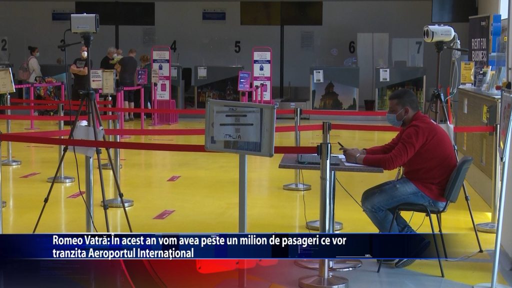 Romeo Vatra: In acest an vom avea peste un milion de pasageri ce vor tranzita Aeroportul International