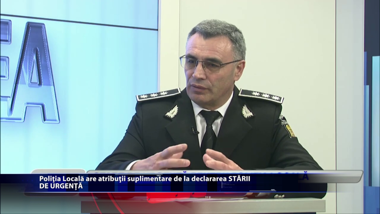 Politia Locala are atributii suplimentare de la declararea STARII DE URGENTA