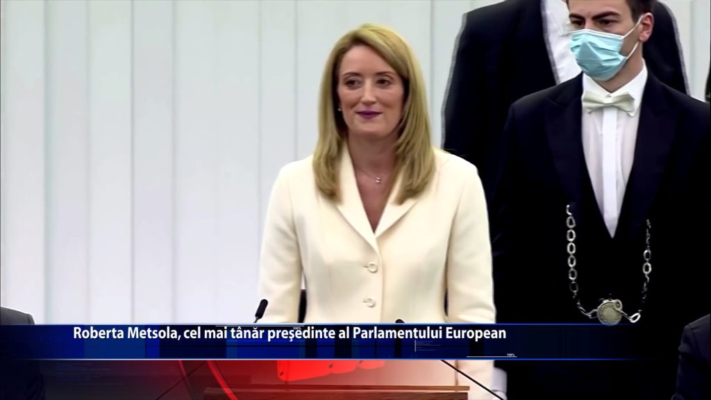 Roberta Metsola, cel mai tanar presedinte al Parlamentului European