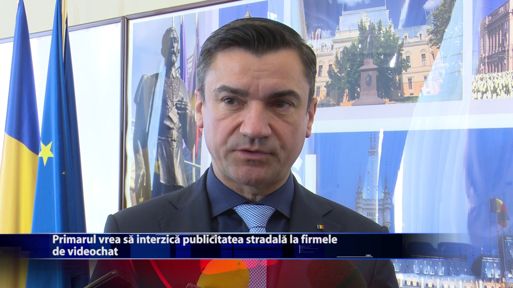 Primarul vrea sa interzica publicitatea stradala la firmele de videochat