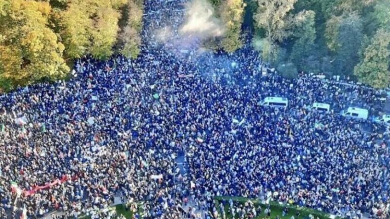 Germania: Zeci de mii de oameni au ieşit în stradă pentru a protesta împotriva creșterii prețurilor