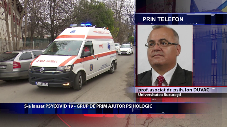 S-a lansat PSYCOVID 19 – GRUP DE PRIM AJUTOR PSIHOLOGIC