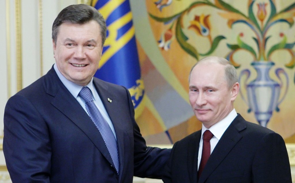 Fostul președinte al Ucrainei Viktor Ianukovici ,,mâna Kremlinului” ar fi aterizat în Minsk