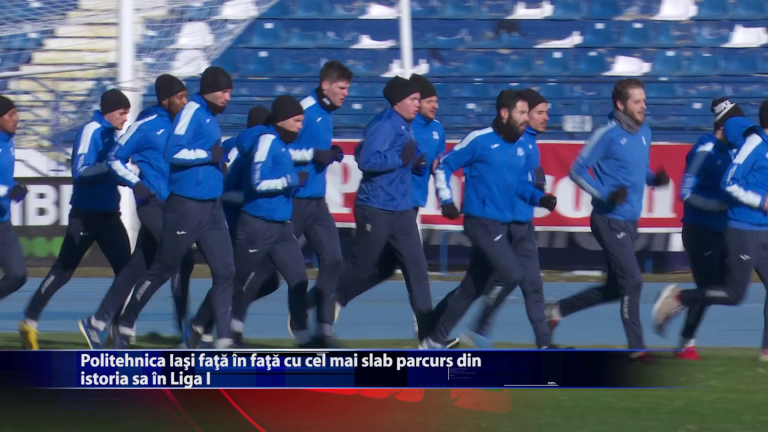 Politehnica Iasi fata in fata cu cel mai slab parcurs din istoria sa in Liga I.