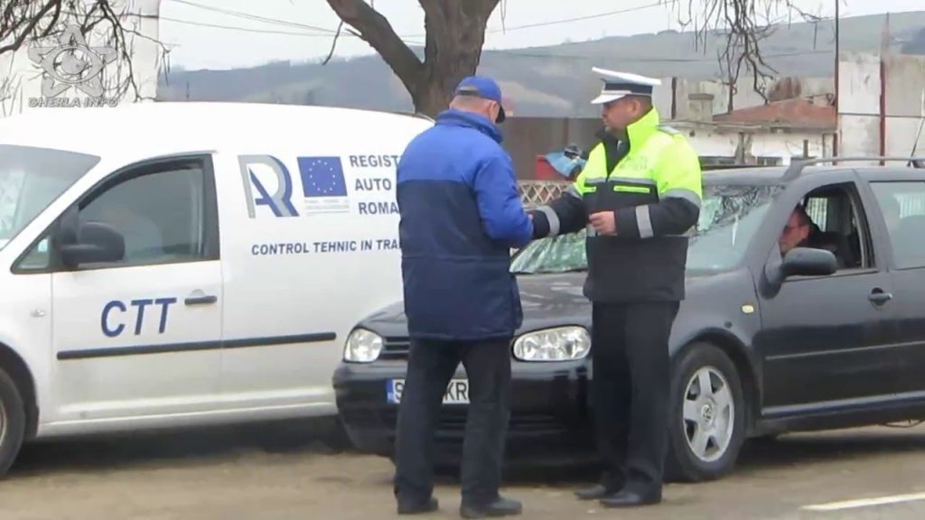 Poliţiştii rutieri au reţinut 50 de permise auto în cadrul unei razii