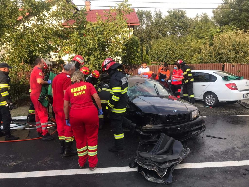 UPDATE. Accident rutier grav cu patru victime la Bordea