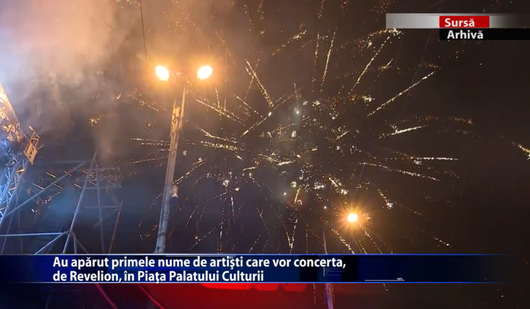 Au aparut primele nume de artisti care vor concerta, de Revelion, in Piata Palatului Culturii