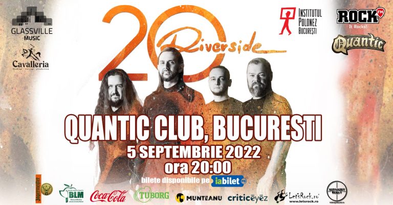 După doi ani de așteptare, RIVERSIDE vor concerta la București!