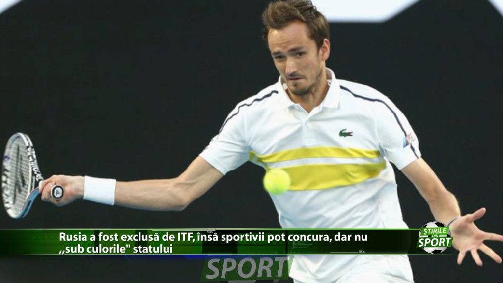 Rusia a fost exclusa de ITF, insa sportivii pot concura, dar nu „sub culorile” statului. Ce decizie a luat ITF?